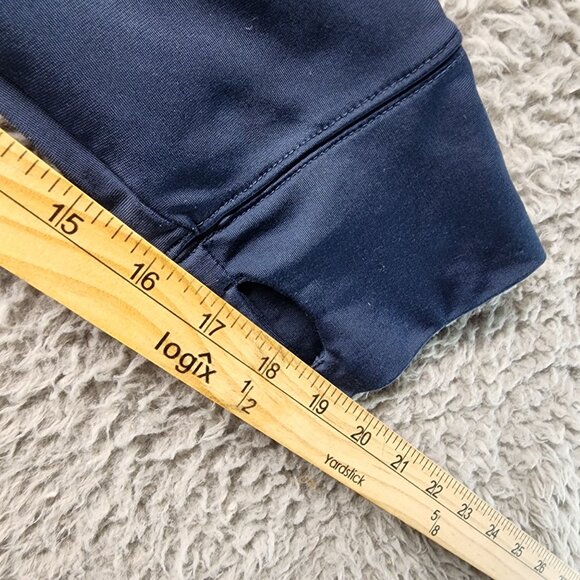 GapBodyFit Jacket Womens XL Navy Blue Full Zip-Up Stretch Hoodie Jacket - Picture 7 of 10